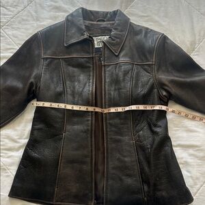 Pelle Studio Brown Leather Jacket